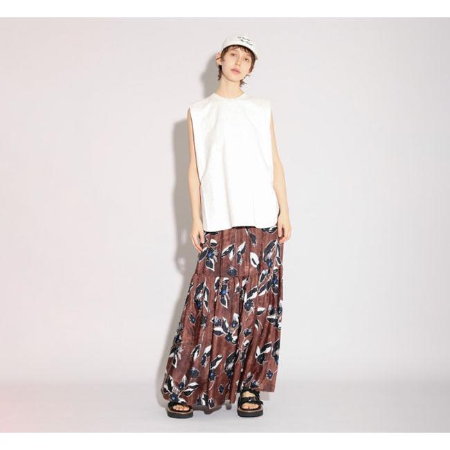 SACRA サクラ 126246091 ノースリーブトップ VINTAGE HEATHERED COTTON TOP |  | 01