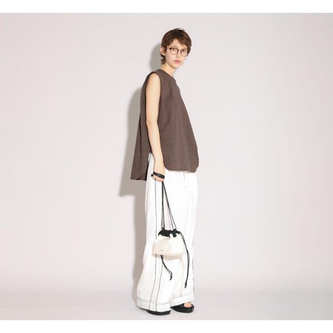 SACRA サクラ 126246091 ノースリーブトップ VINTAGE HEATHERED COTTON TOP |  | 02