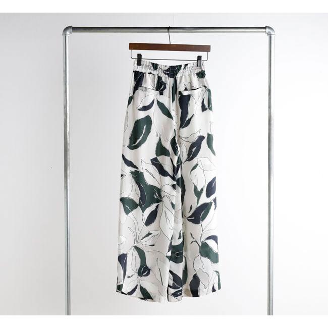 SACRA サクラ 126213112 ワイドパンツ MODERN LEAVES PANTS |  | 11