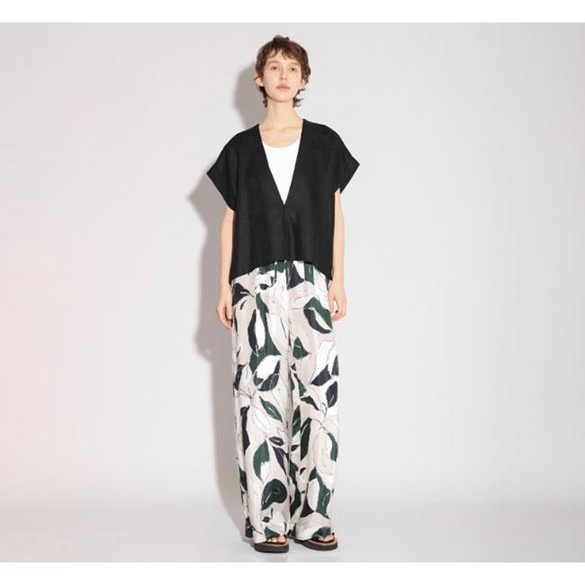 SACRA サクラ 126213112 ワイドパンツ MODERN LEAVES PANTS |  | 01
