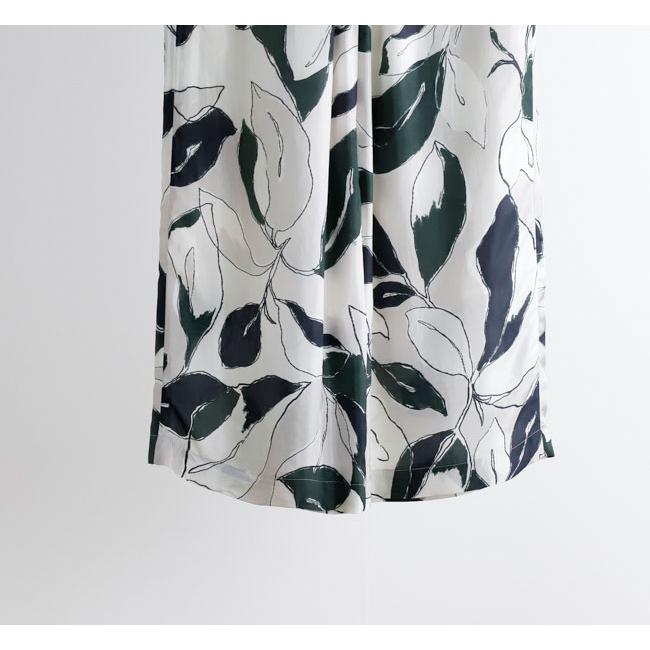 SACRA サクラ 126213112 ワイドパンツ MODERN LEAVES PANTS |  | 06