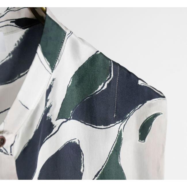 SACRA サクラ 126213071 ノースリーブバンドカラートップ MODERN LEAVES TOP |  | 08