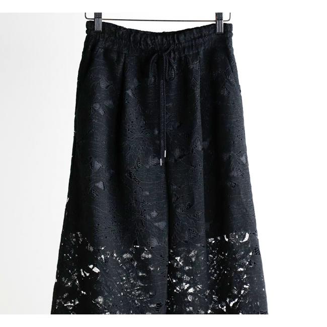 SACRA サクラ 126216111 リーフラッセルレースパンツ LEAF RASCHEL LACE PANTSの画像