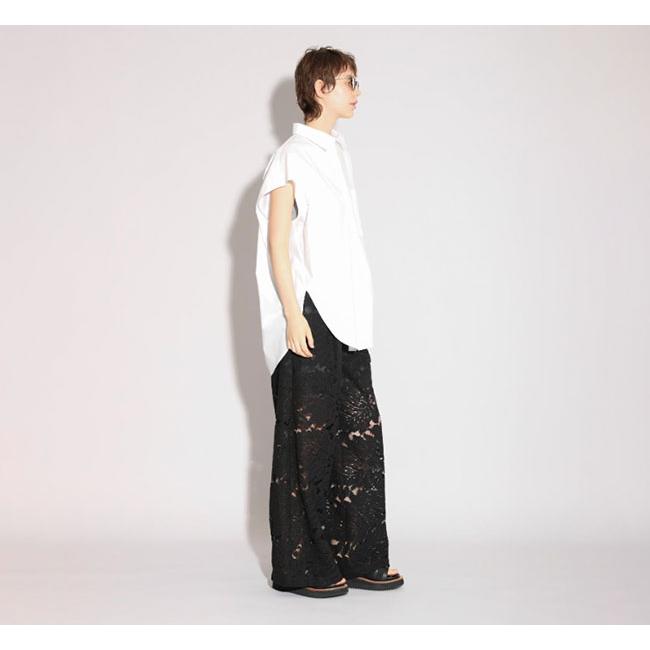 SACRA サクラ 126216111 リーフラッセルレースパンツ LEAF RASCHEL LACE PANTSの画像
