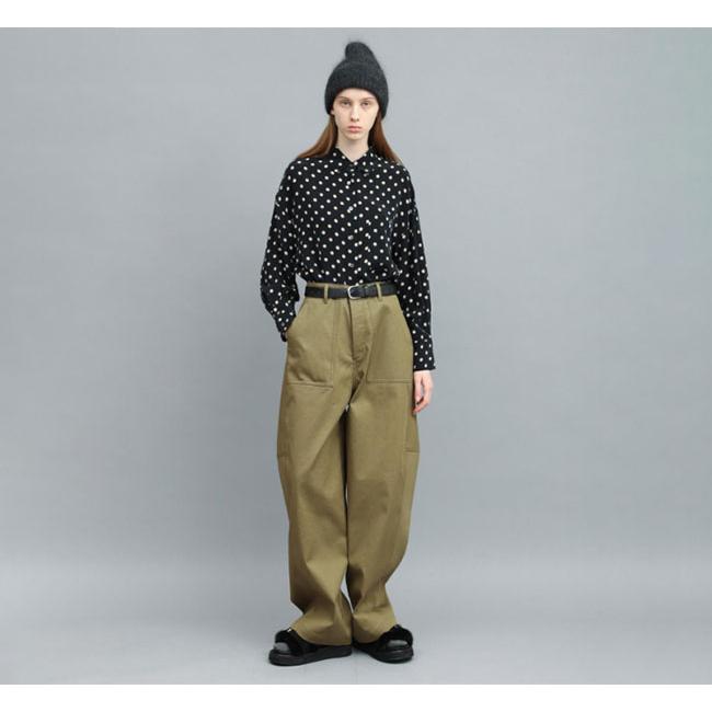 SACRA サクラ 126518111 ヴィンテージコットン ギャバジンパンツ VINTAGE COTTON GABARDINE PANTS |  | 01