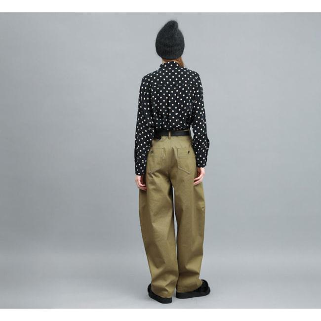 SACRA サクラ 126518111 ヴィンテージコットン ギャバジンパンツ VINTAGE COTTON GABARDINE PANTS |  | 02