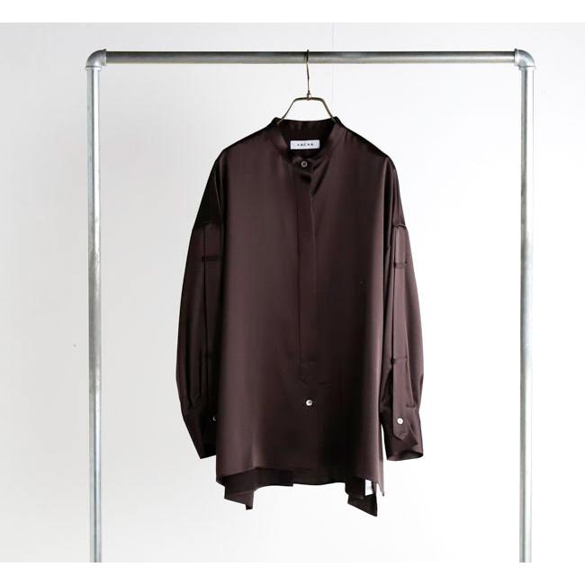 SACRA サクラ 126516071 トリアセテート サテンシャツ TRIACE SATIN SHIRT |  | 06