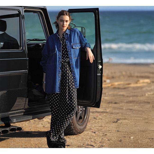 SACRA サクラ 126514071 ヴィンテージ デニム シャツ VINTAGE DENIM SHIRT | 