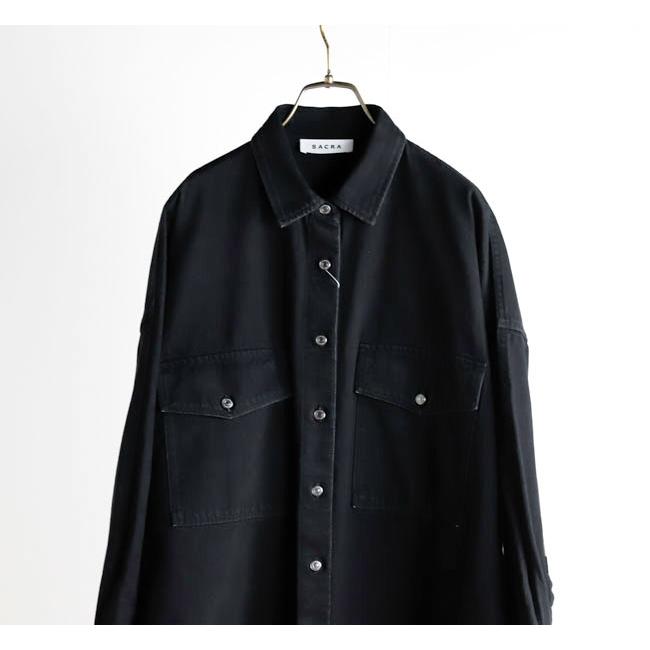 SACRA サクラ 126514071 ヴィンテージ デニム シャツ VINTAGE DENIM SHIRT |  | 16