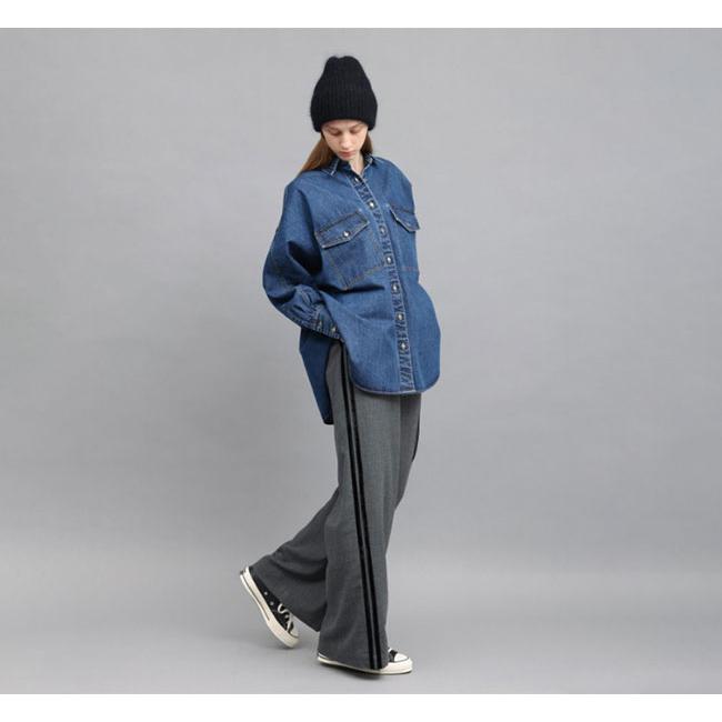 SACRA サクラ 126514071 ヴィンテージ デニム シャツ VINTAGE DENIM SHIRT |  | 04