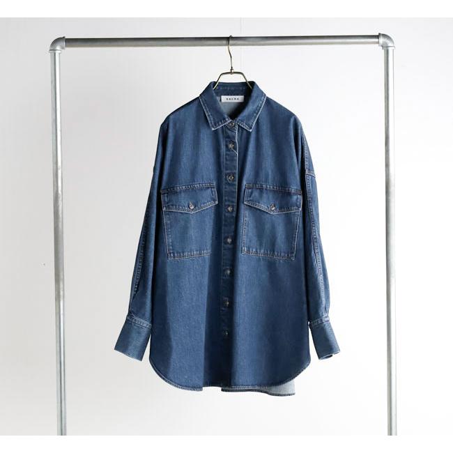 SACRA サクラ 126514071 ヴィンテージ デニム シャツ VINTAGE DENIM SHIRT |  | 07