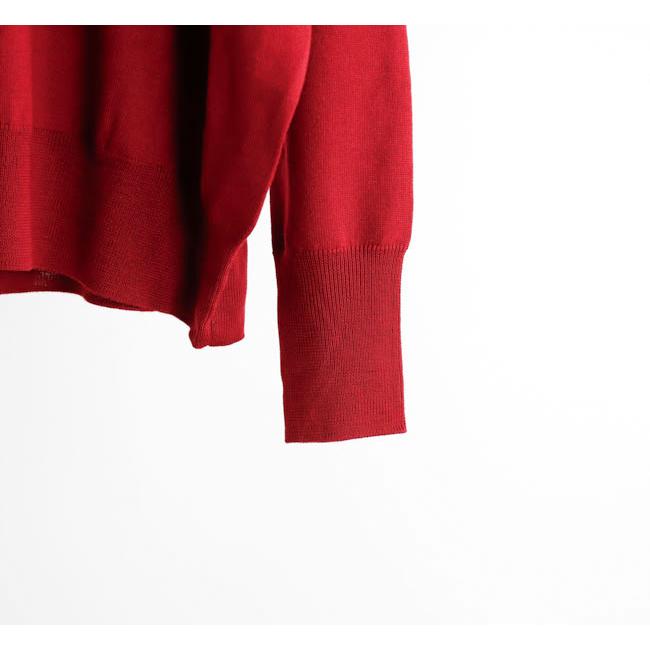SACRA サクラ 126535081 エクストラファイン メリノ クルーネック トップ EXTRA FINE MERINO C/N TOP |  | 13