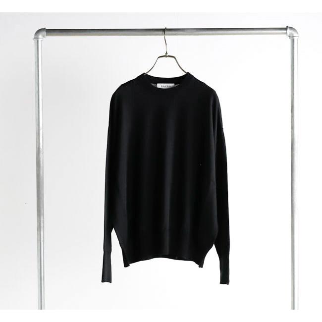 SACRA サクラ 126535081 エクストラファイン メリノ クルーネック トップ EXTRA FINE MERINO C/N TOP |  | 08