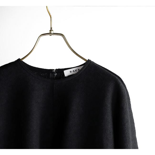 SACRA サクラ 126610071 リングミルドウールトップ RING MILLED WOOL TOP |  | 12