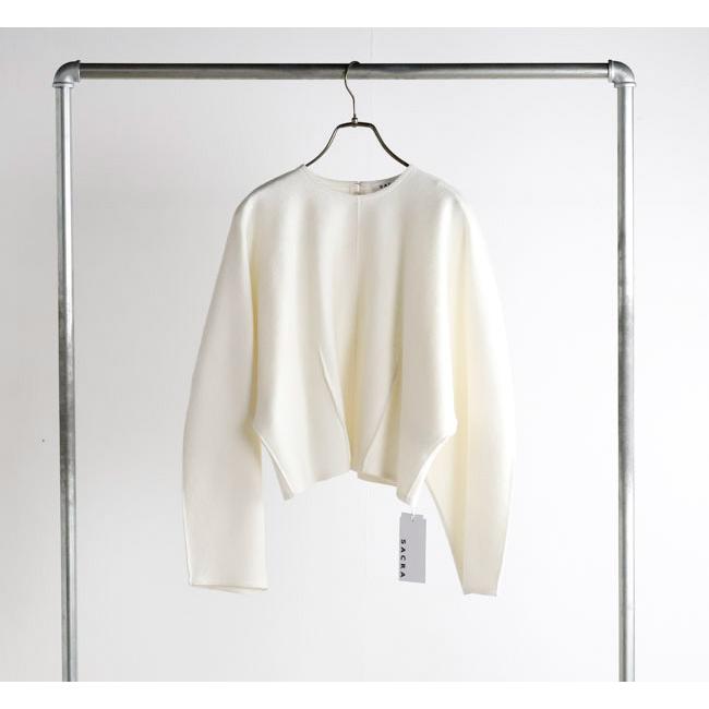 SACRA サクラ 126610071 リングミルドウールトップ RING MILLED WOOL TOP |  | 05