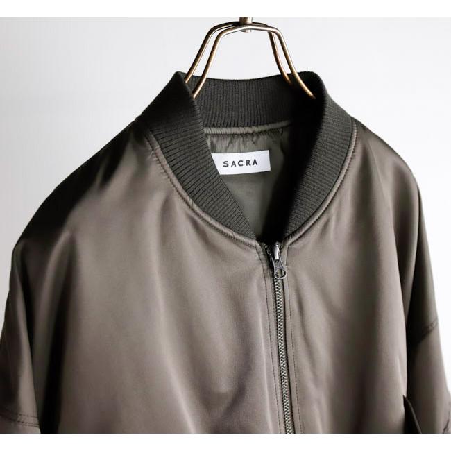 SACRA サクラ 126603031 プレミアムハイカウントツイルフライトジャケット PREMIUM H.COUNT TWILL FLIGHT JACKET |  | 11