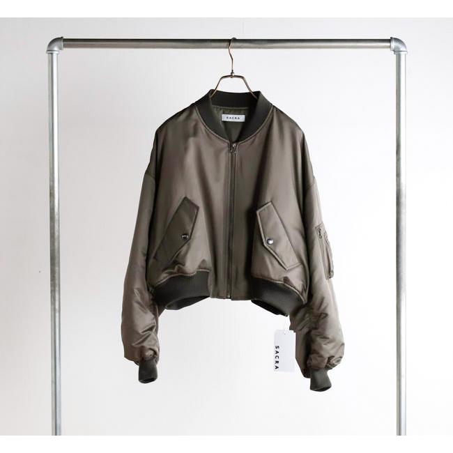 SACRA サクラ 126603031 プレミアムハイカウントツイルフライトジャケット PREMIUM H.COUNT TWILL FLIGHT JACKET |  | 06