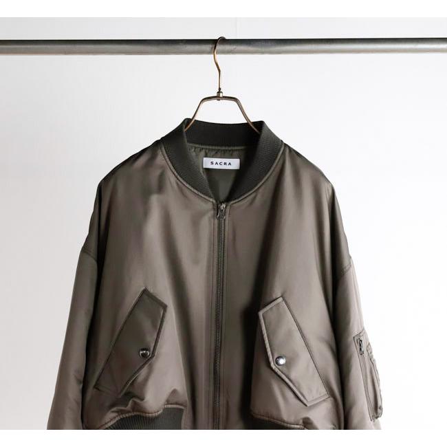 SACRA サクラ 126603031 プレミアムハイカウントツイルフライトジャケット PREMIUM H.COUNT TWILL FLIGHT JACKET |  | 09