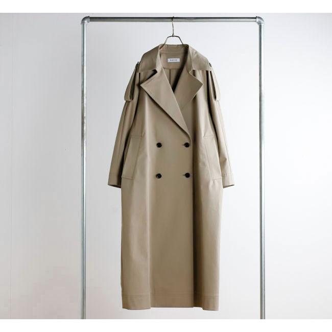 SACRA サクラ SUPERIOR COTTON TWILL COAT トレンチコート SACRA サクラ SUPERIOR COTTON TWILL COAT トレンチコート