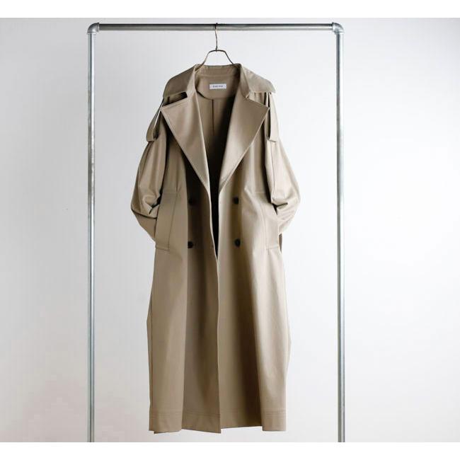SACRA サクラ SUPERIOR COTTON TWILL COAT トレンチコート 125100011 
