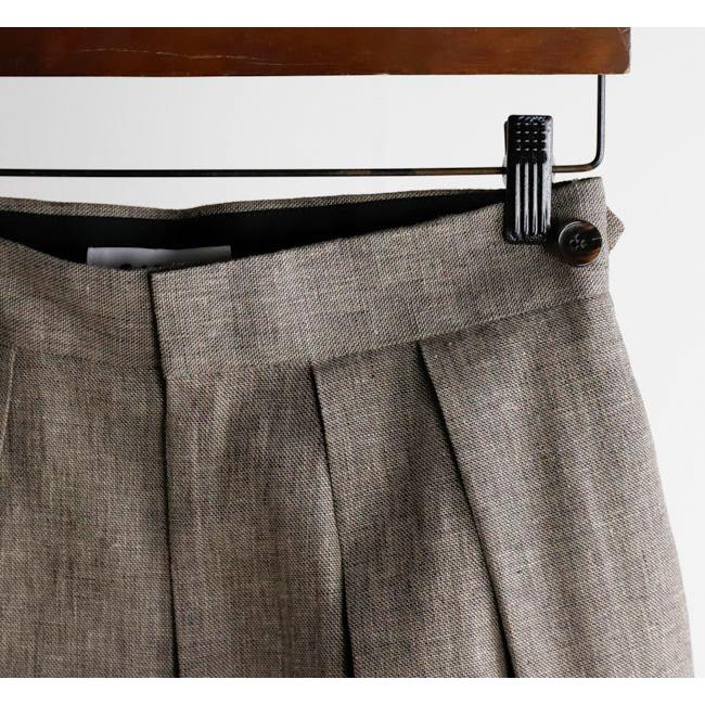 SACRA サクラ LINEN COTTON CHAMBRAY PANTS シャンブレーパンツ