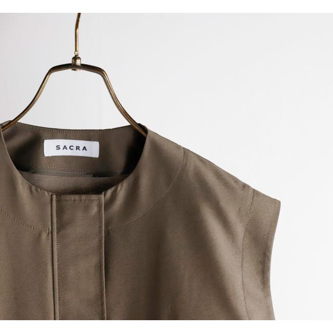 SALE40%OFF //SACRA サクラ CO/PE TUMBLER FINISH GILET クロップドジレ 125108061 |  | 15