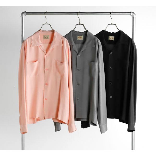 STYLE EYES スタイルアイズ SE29660 レーヨン オープンカラーシャツ 長袖 PLAIN WEAVE RAYON L/S SHIRT | 