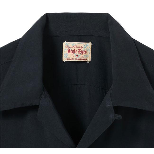 STYLE EYES スタイルアイズ SE39455 ボーリングシャツ 半袖 Lot No. SE39455 / RAYON BOWLING SHIRT “PLAIN” |  | 10