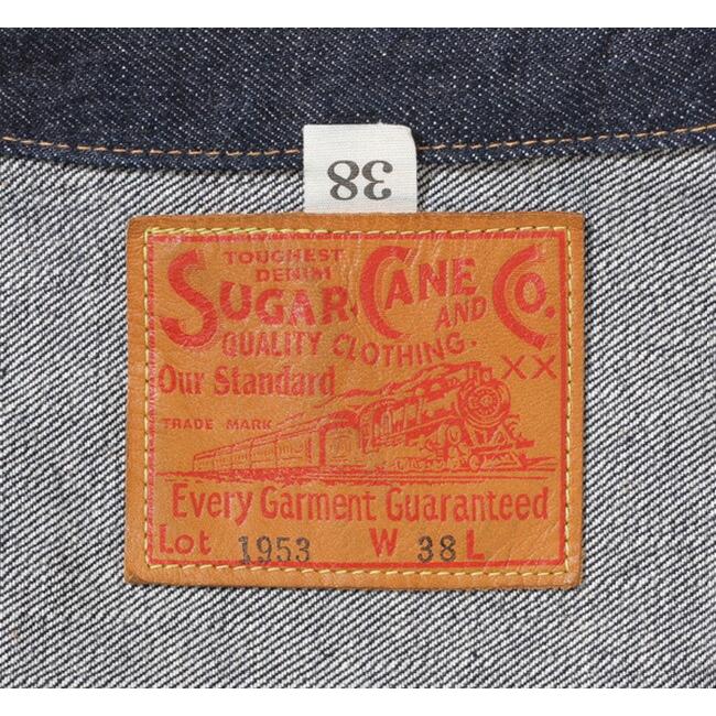 SUGAR CANE シュガーケーン Lot No. SC11953 　デニムジャケット　14.25oz. DENIM JACKET 1953 MODEL |  | 08