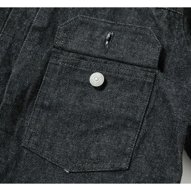 SUGAR CANE シュガーケーン Lot No. SC15650 デニムジャケット 14.25oz. BLACK DENIM JACKET 1953 MODEL |  | 03