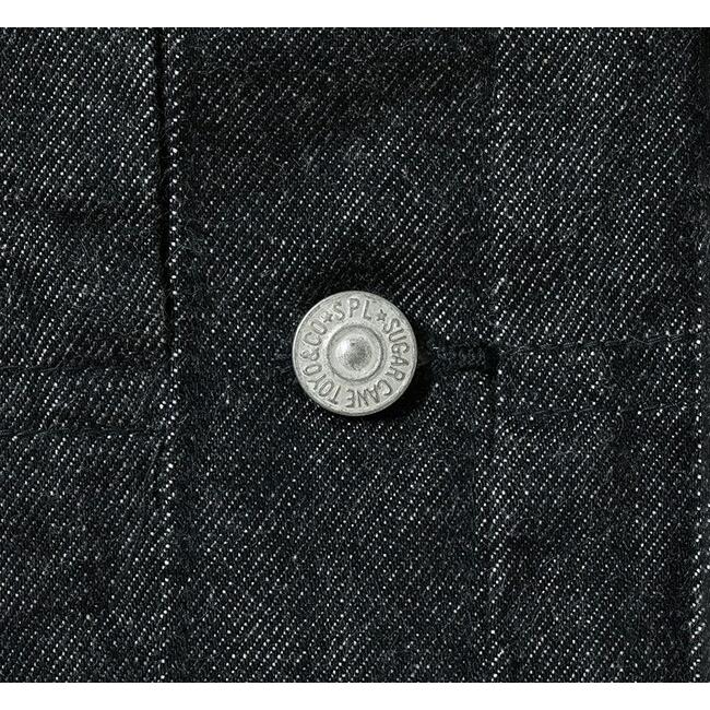 SUGAR CANE シュガーケーン Lot No. SC15650 デニムジャケット 14.25oz. BLACK DENIM JACKET 1953 MODEL |  | 04