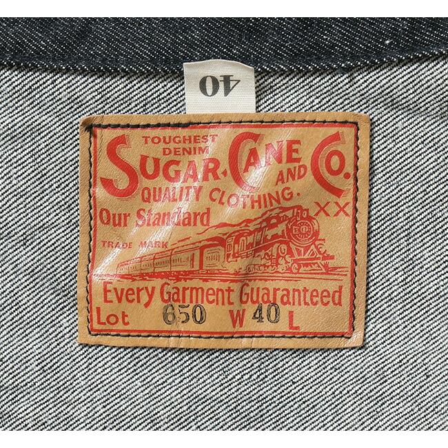 SUGAR CANE シュガーケーン Lot No. SC15650 デニムジャケット 14.25oz. BLACK DENIM JACKET 1953 MODEL |  | 08