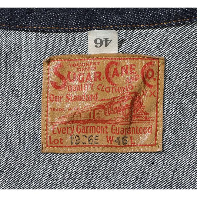 SUGAR CANE シュガーケーン Lot No. SC11936T デニムジャケット 13oz. DENIM BLOUSE 1936 MODEL (T-BACK) |  | 10