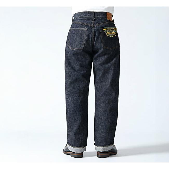 SUGAR CANE シュガーケーン Lot No. SC42025 デニムパンツ 13oz. DENIM WAIST OVERALLS 2025 MODEL (WIDE LEG) |  | 01