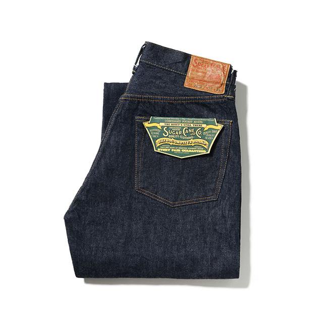 SUGAR CANE シュガーケーン Lot No. SC42025 デニムパンツ 13oz. DENIM WAIST OVERALLS 2025 MODEL (WIDE LEG) |  | 04