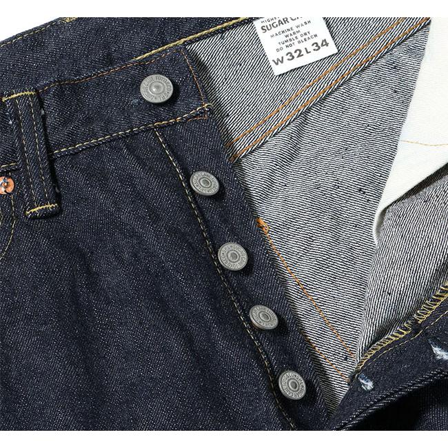 SUGAR CANE シュガーケーン Lot No. SC42025 デニムパンツ 13oz. DENIM WAIST OVERALLS 2025 MODEL (WIDE LEG) |  | 05