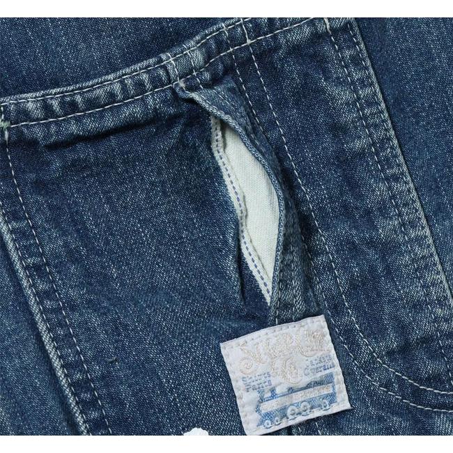 SUGAR CANE シュガーケーン Lot No. SC15708 デニムワークコート 11oz. BLUE DENIM WORK COAT AGED MODEL |  | 08