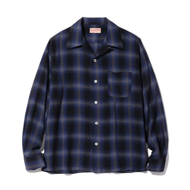 SUGAR CANE シュガーケーン Lot No. SC29120 オンブレーチェックオープンシャツ RAYON OMBRE CHECK OPEN SHIRT |  | 02
