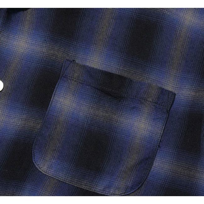 SUGAR CANE シュガーケーン Lot No. SC29120 オンブレーチェックオープンシャツ RAYON OMBRE CHECK OPEN SHIRT |  | 06