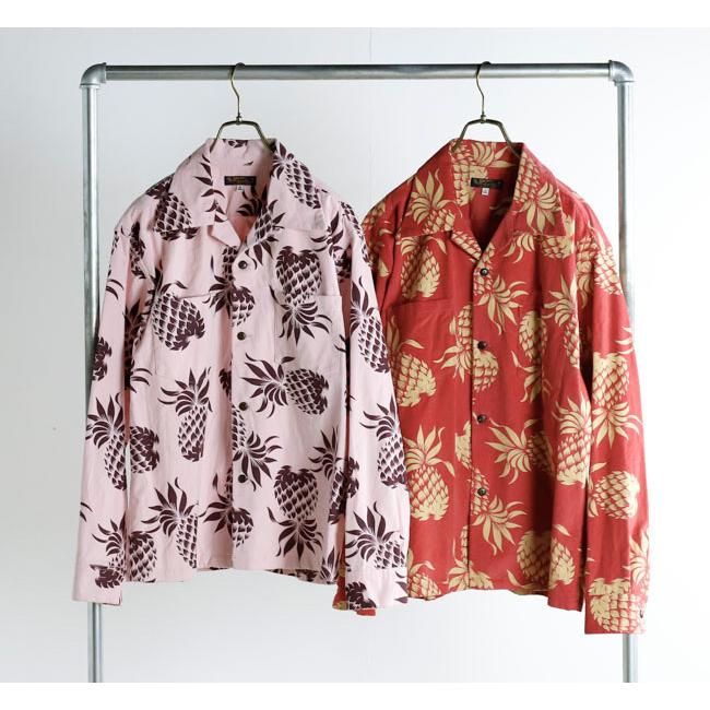 SALE30%OFF //SUN SURF サンサーフ SS29580 コーデュロイ オープンシャツ“DUKE'S PINEAPPLE”CORDUROY L/S OPEN SHIRT | 