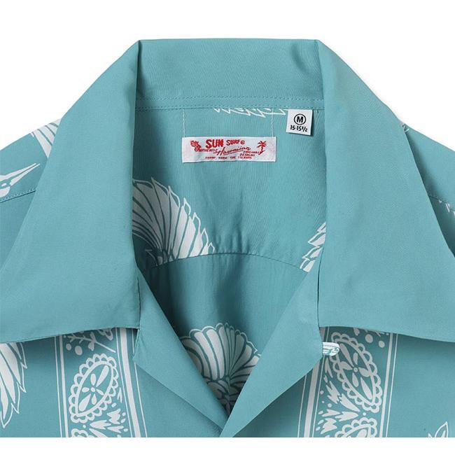 SUN SURF サンサーフ Lot No. SS39629 / RAYON HAWAIIAN SHIRT “ORIENTAL BORDER” ハワイアンシャツ アロハシャツ 半袖 |  | 05