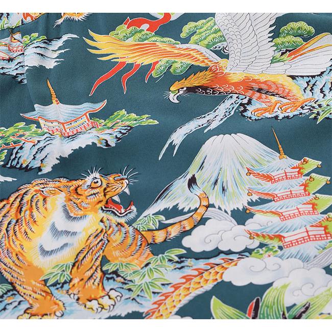 SUN SURF サンサーフ Lot No. SS39743 / SUN SURF SPECIAL EDITION “EAGLE, TIGER, DRAGON” ハワイアンシャツ アロハシャツ 半袖 |  | 11
