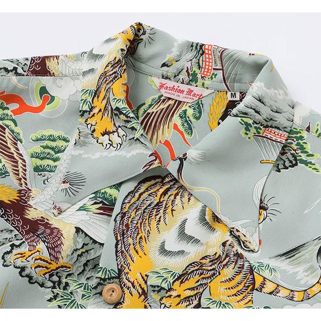 SUN SURF サンサーフ Lot No. SS39743 / SUN SURF SPECIAL EDITION “EAGLE, TIGER, DRAGON” ハワイアンシャツ アロハシャツ 半袖 |  | 06