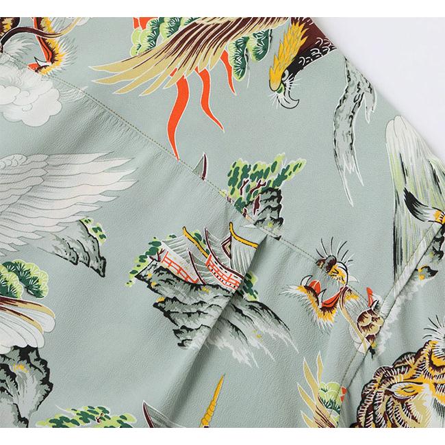 SUN SURF サンサーフ Lot No. SS39743 / SUN SURF SPECIAL EDITION “EAGLE, TIGER, DRAGON” ハワイアンシャツ アロハシャツ 半袖 |  | 09