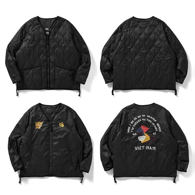 TAION タイオン TAION-JK03JS ジャパンスペシャル リバーシブル ベトジャン ダウンジャケット ユニセックス |  | 10