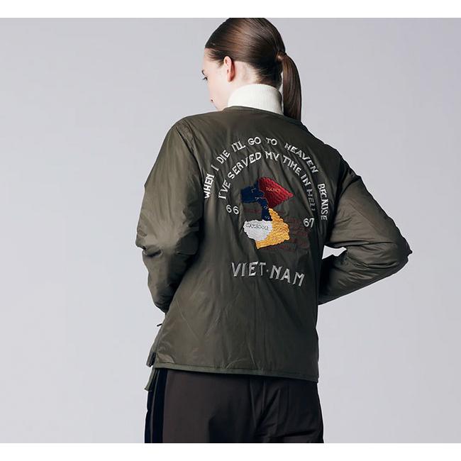 TAION タイオン TAION-JK03JS ジャパンスペシャル リバーシブル ベトジャン ダウンジャケット ユニセックス |  | 06