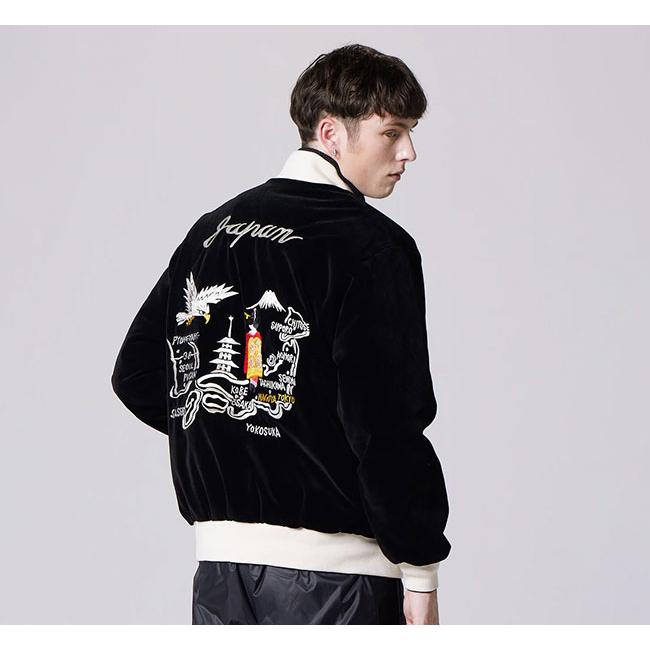 TAION タイオン TAION-JK04JSジャパンスペシャル リバーシブル スカジャン ダウンジャケット ユニセックス |  | 11