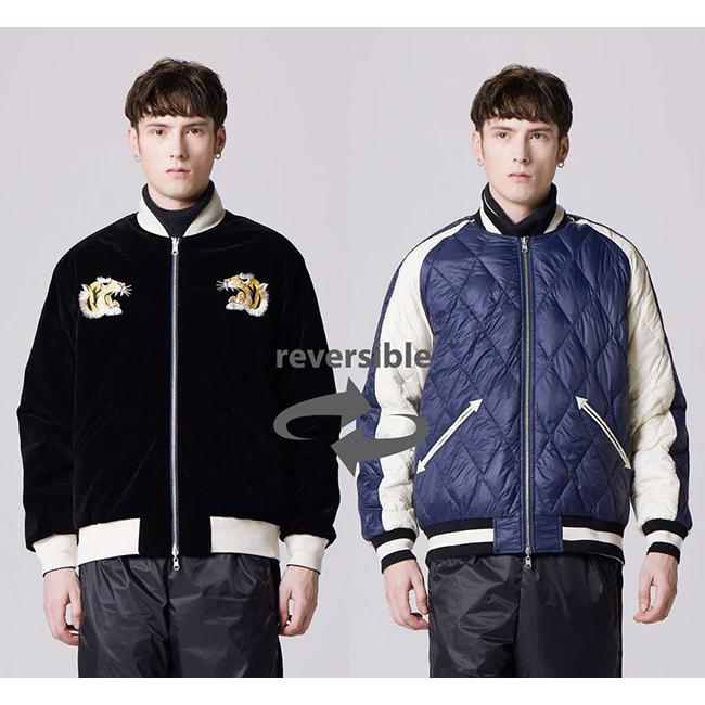 TAION タイオン TAION-JK04JSジャパンスペシャル リバーシブル スカジャン ダウンジャケット ユニセックス |  | 18