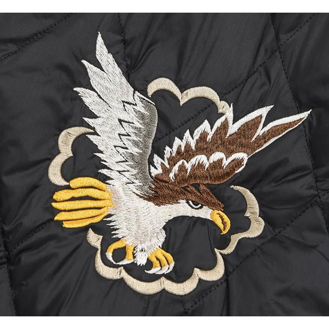 TAION タイオン TAION-JK04JS-N1 ジャパンスペシャル リバーシブル スカジャン ダウンジャケット ユニセックス |  | 01