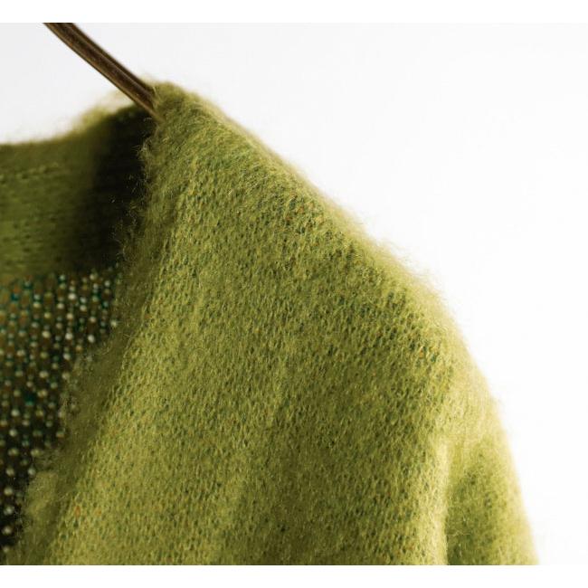 TOWN CRAFT タウンクラフト SHAGGY COLOR CARDIGAN　シャギーカラーカーディガン TC24F01000 |  | 11